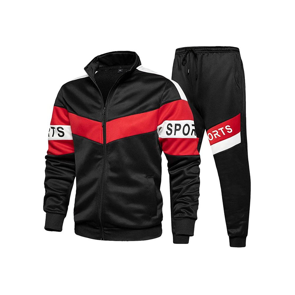 Latest Stylish Design Tracksuit for Men / Men's Casual Tracksuit Set Full Zipper 2 Pieces Jogging Set / 2023 Men Clothing Set