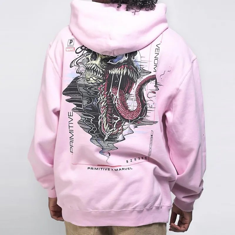 Custom manufacturer Design High Quality 100% Cotton Puff Printing Cropped Hoodies Wholesale Men's Oversized plain hoodies