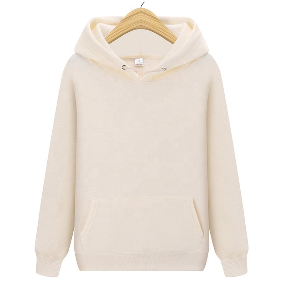 Wholesale low MOQ Custom Logo Print Cotton Blank Thick Luxury no string hoodie Tracksuit Unisex Heavyweight Plain Men's Hoodies