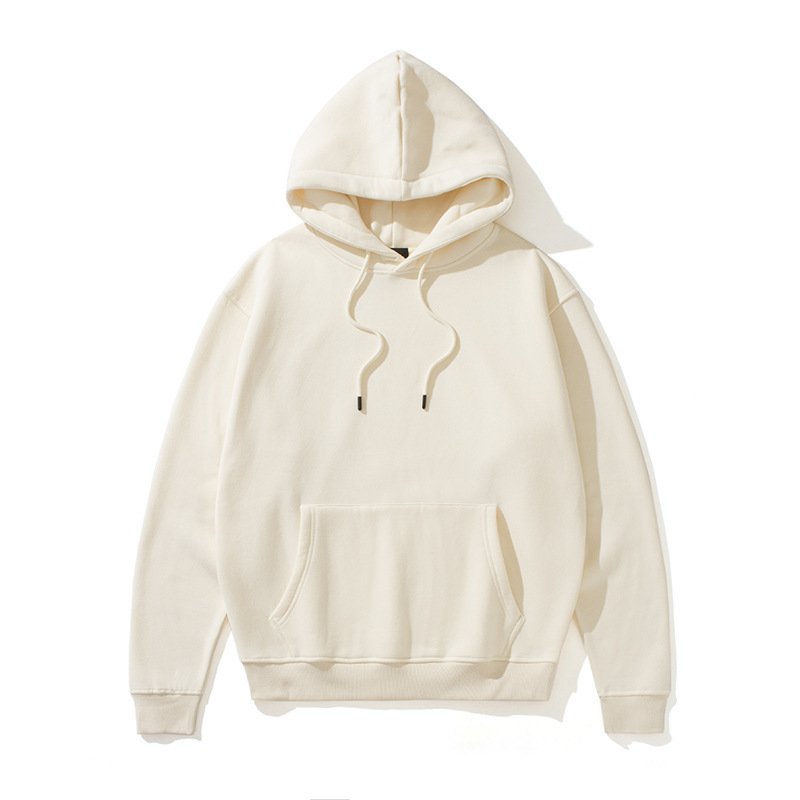 Custom logo yellow unisex heavy thick 400gsm 420gsm 450gsm oversized french terry cotton hoodies mens