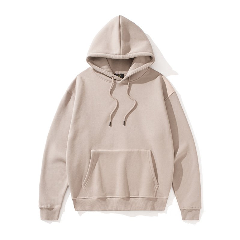 Custom logo yellow unisex heavy thick 400gsm 420gsm 450gsm oversized french terry cotton hoodies mens