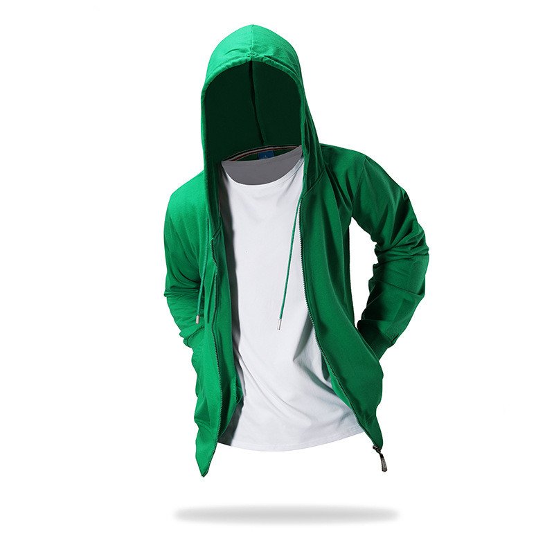 Factory Wholesale Men's Hoodies & Sweatshirts 100% Cotton Plain Custom Logo Embroidery Printing Blank Full Zip Up Hoodie