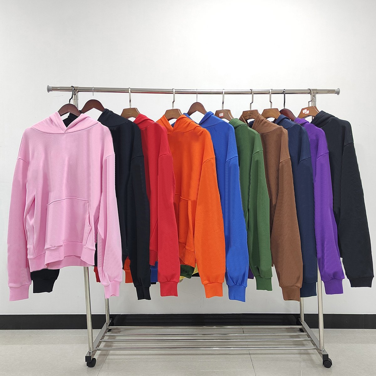 Orange 420g Hoodie Teenagers Autumn and Winter Loose Casual Men's and Women's Hoodie Sweatshirt Thickened High Quality Hoodie