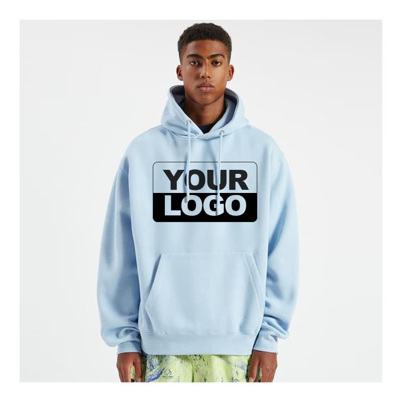 With Best-selling Custom Men Anti-wrinkle Oversized Hoodies Crew Neck Men's Embroidery Print Hoodies for men