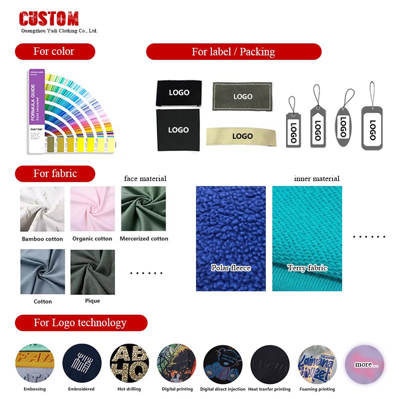 2024 High Quality Men's Hoodies Sweatshirts Unisex Streetwear Pullover Wholesale Custom Hoodie Embroidery Logo Blank Men Hoodies