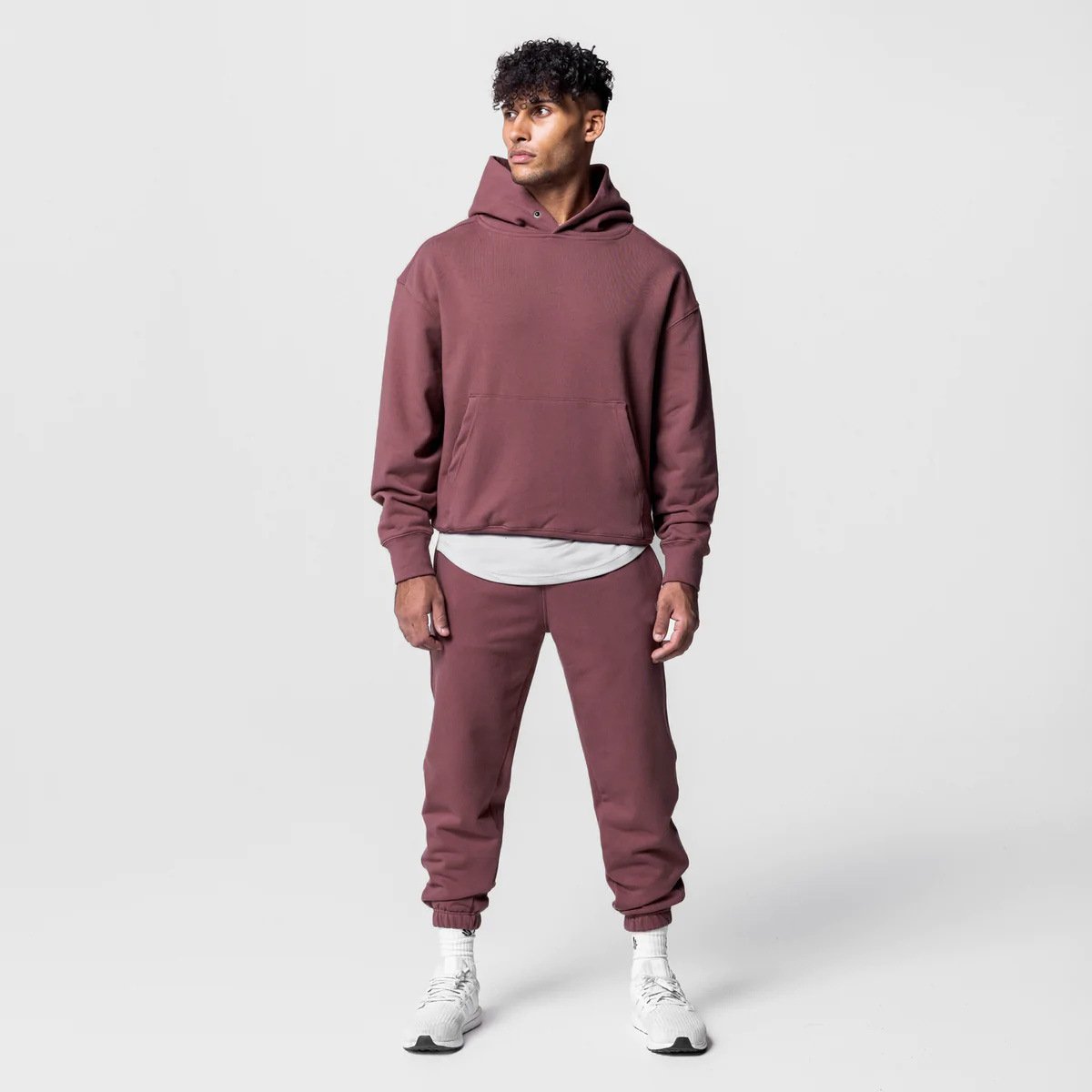 Evertop Custom Logo Wholesale high-quality men's and women's cotton sports pullovers Hoodie and pants two-piece sets