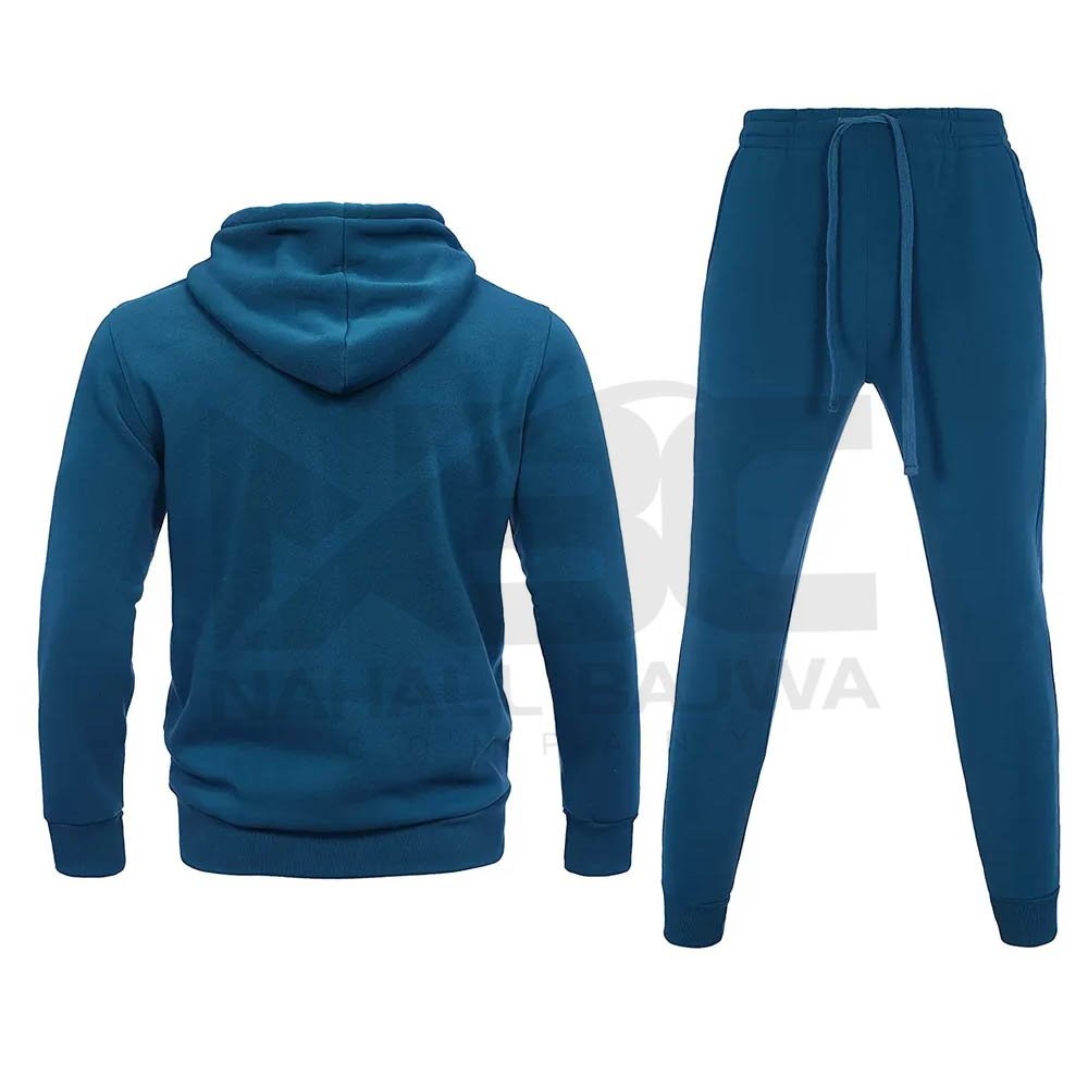Outdoor clothing men jogger set blank polyester tracksuit customized men's