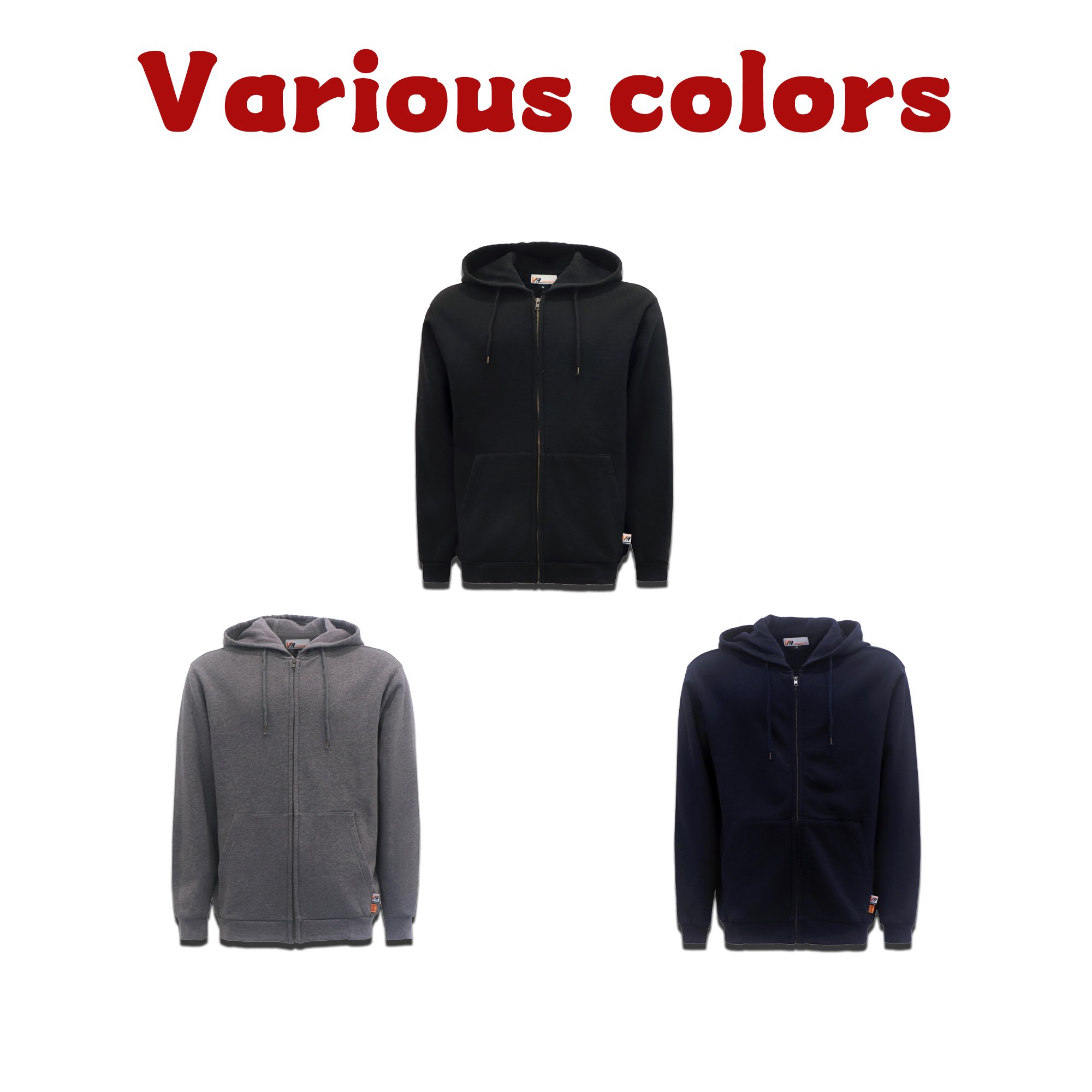 custom High Quality 500 gsm Double Oversized Jacket Puff Print Fleece Cotton Mens cropped full zip up hoodie manufacturers