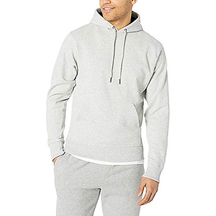 Custom logo heavyweight oversized unisex blank plain pullover plus size men's hoodies