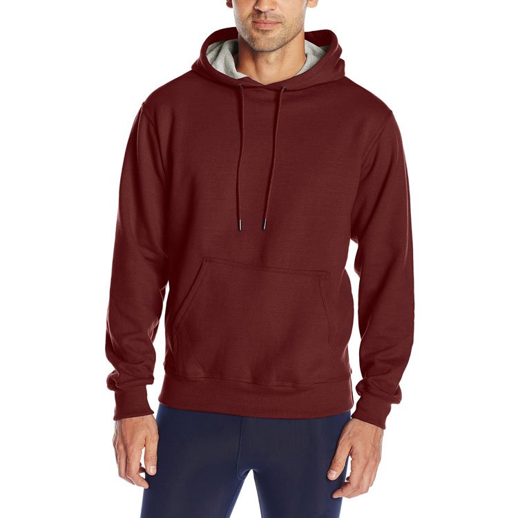 Custom logo heavyweight oversized unisex blank plain pullover plus size men's hoodies