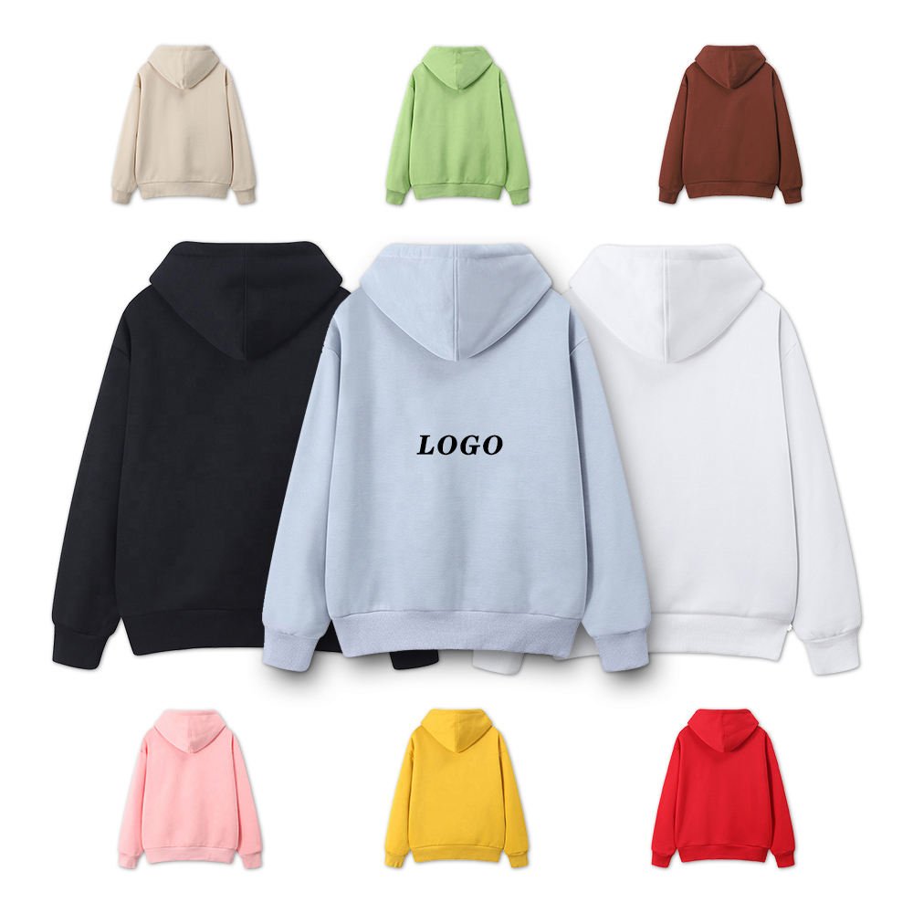 Wholesale High Quality Heavy Weight 100% Cotton 420G Custom Logo Hiphop Streetwear Oversize Puff Print Men's Hoodies&Sweatshirts