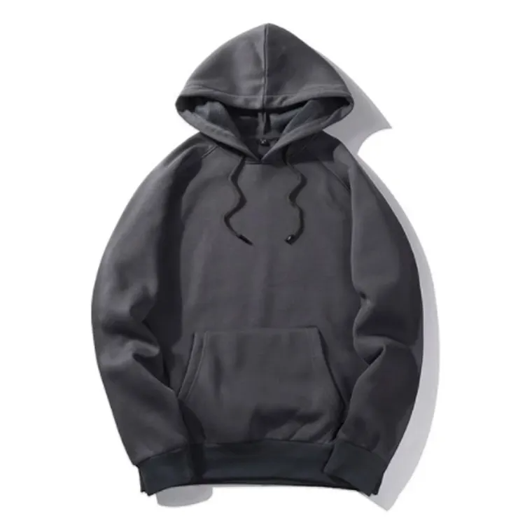 OEM Pullover Hoodie Sweatshirt Long Sleeve Printed Oversize 80% Cotton 20% Polyester Plus Size XS for Winter