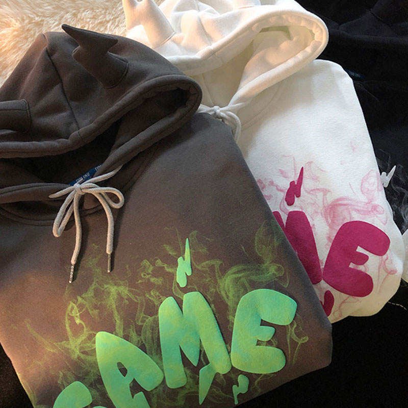 Custom 3d Logo Puff Print Hoodie Heavy Weight Oversized Hoodie Custom Puff Print Hoodies Customized