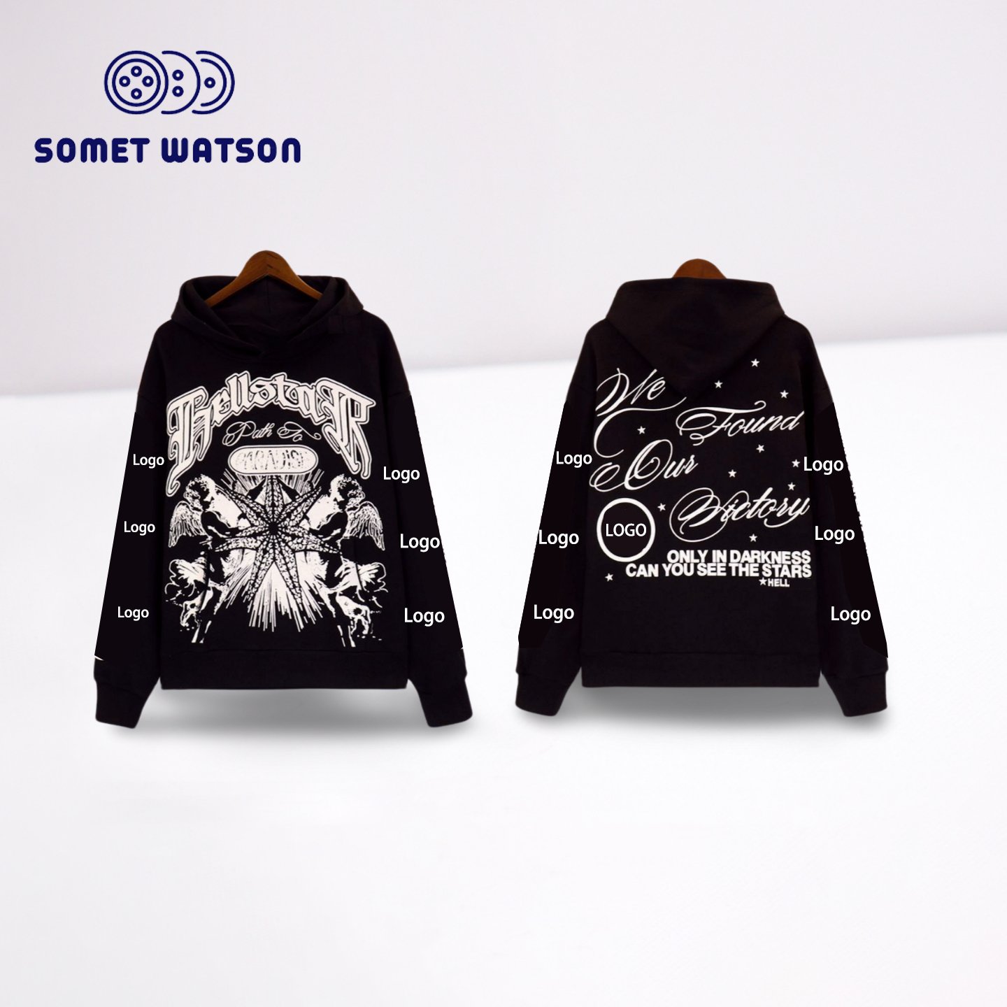 2024 Hell of Stars 3D print hoodie plus size oversize men's hoodies women's hoodies