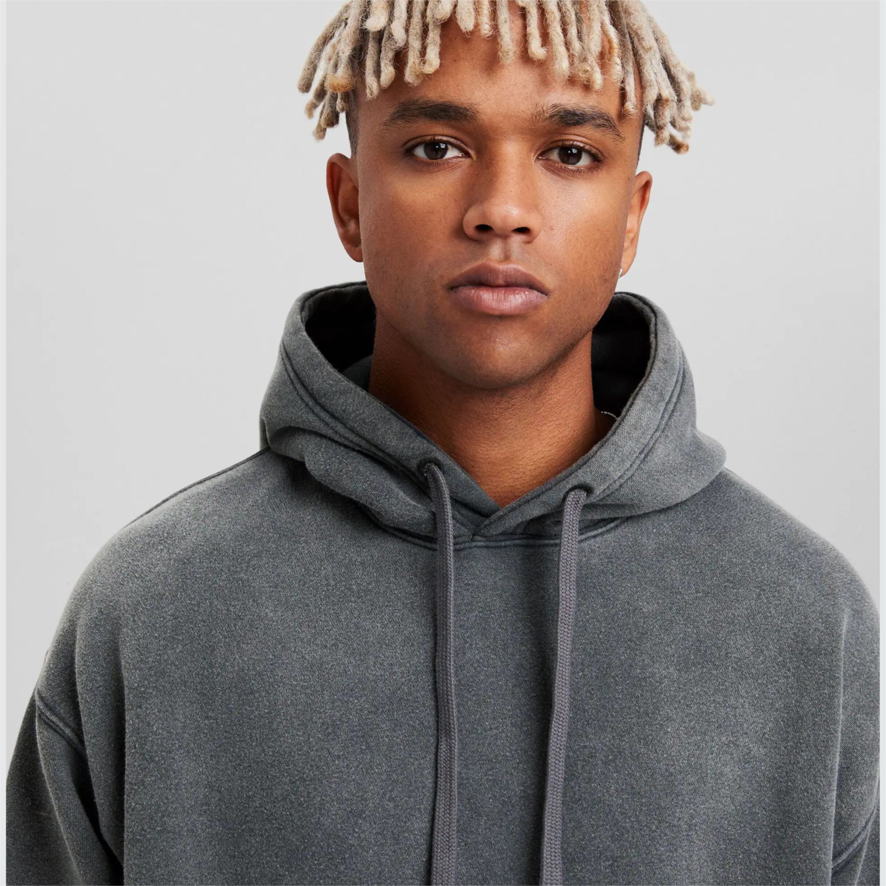High Quality No String Heavy Cotton 400 Gsm Hoodies Custom Fleece Vintage Washed Pullover Embroidery Boxy Fit Hoody for Men