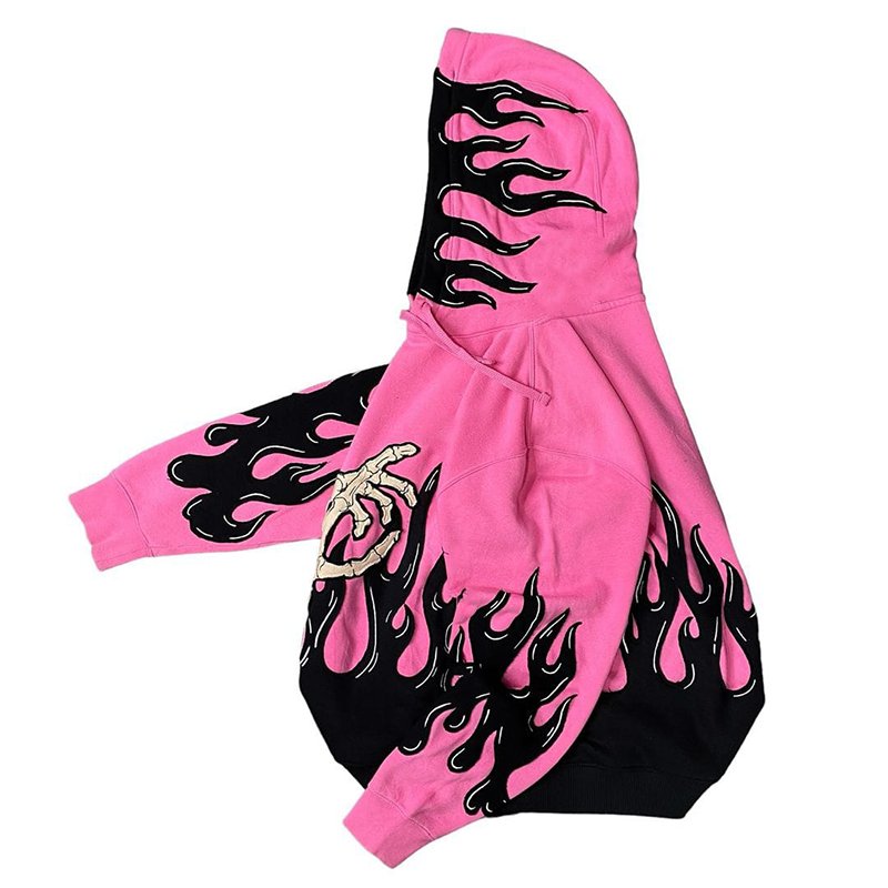 High quality casual french terry hooded heavyweight oversized hoodie puff printing screen logo custom hoodies for men