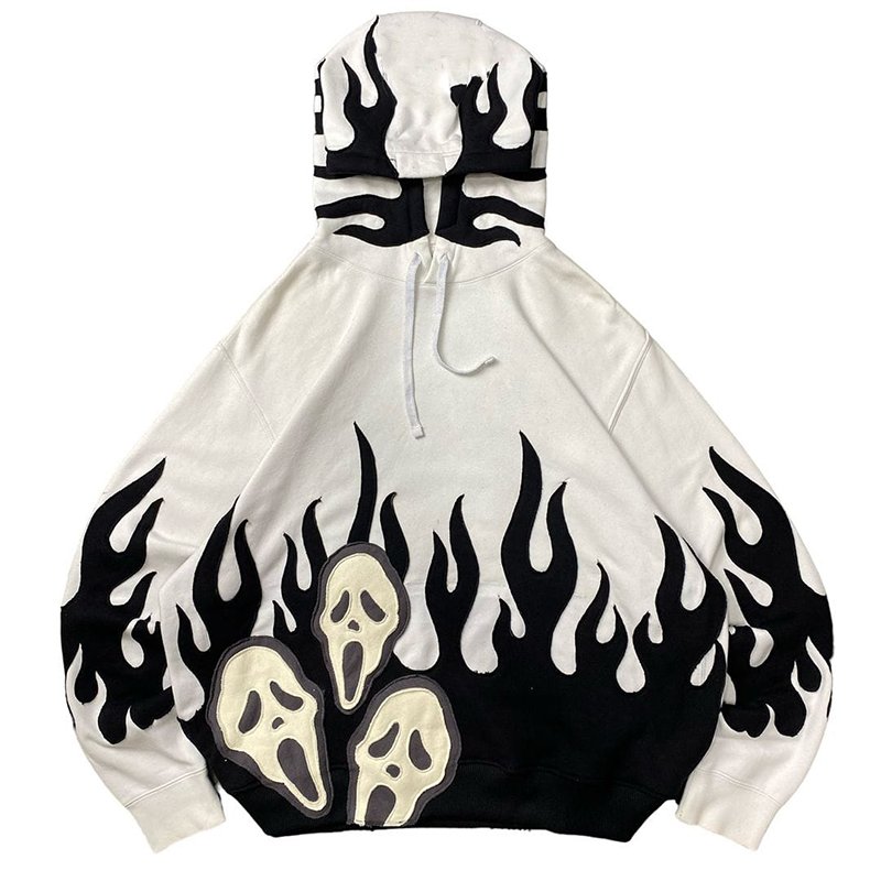High quality casual french terry hooded heavyweight oversized hoodie puff printing screen logo custom hoodies for men
