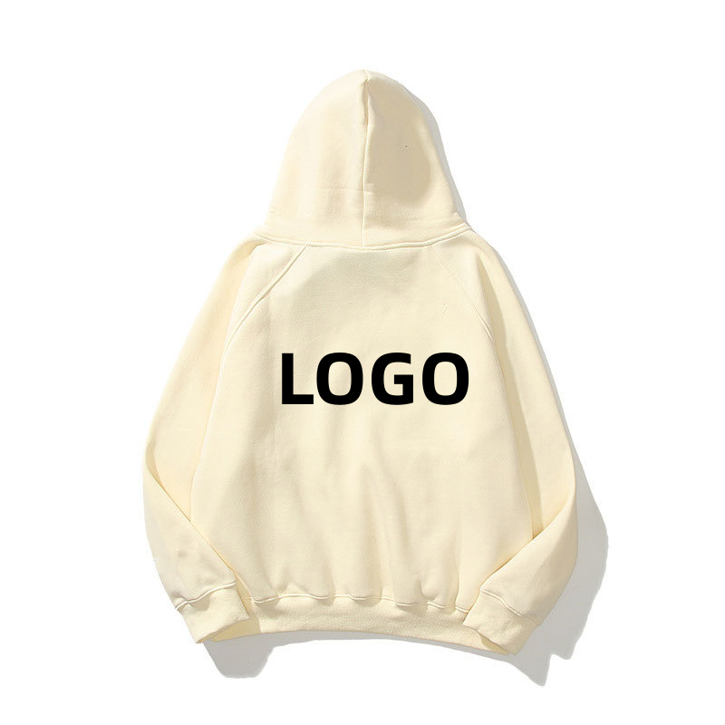 Heavyweight Custom Logo 460 Gsm Plus Size Fleece Cotton Blank Hoodie Oversized Loose Men's Hoodies