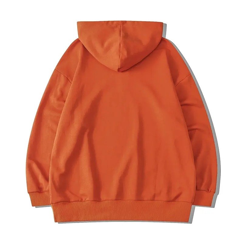 Men Casual Hoodie High Quality 100% Cotton Pullover Oversize Sweatshirt Sweaters Gym Men Hoodie Streetwear Hooded Custom