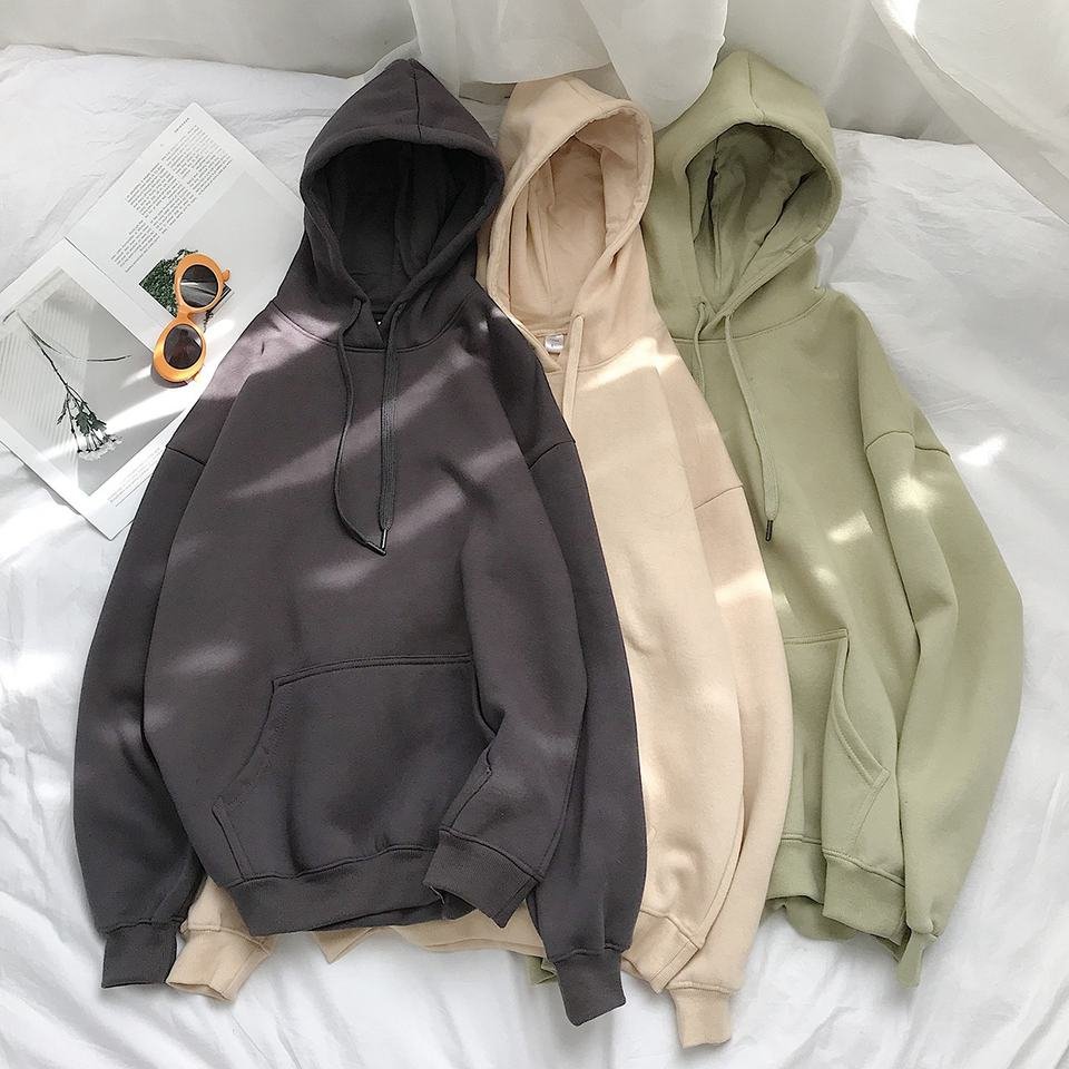 Hot high quality Cotton French Oversize Street Hooded Sweatshirt Thick Fleece Undefined Drop Shoulder Plain Blank Men Hoodies