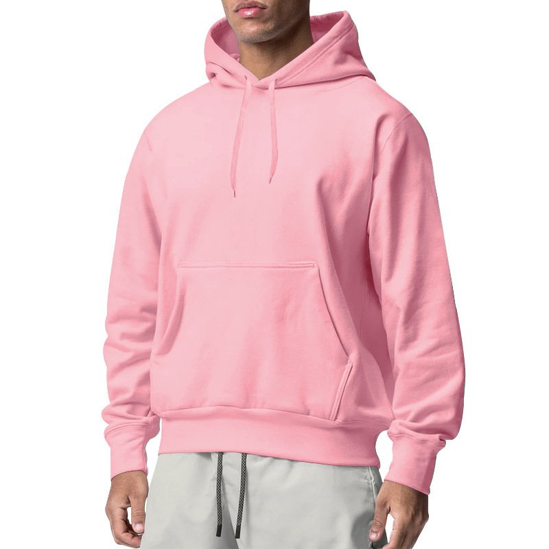Custom Logo Embroidered Private label Oem Polyester Fleece Unisex Plus size men's hoodies & sweatshirts plain blank hoodies