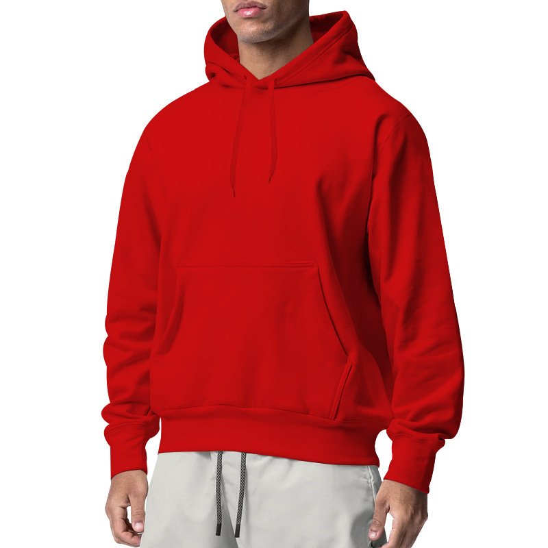 Custom Logo Embroidered Private label Oem Polyester Fleece Unisex Plus size men's hoodies & sweatshirts plain blank hoodies