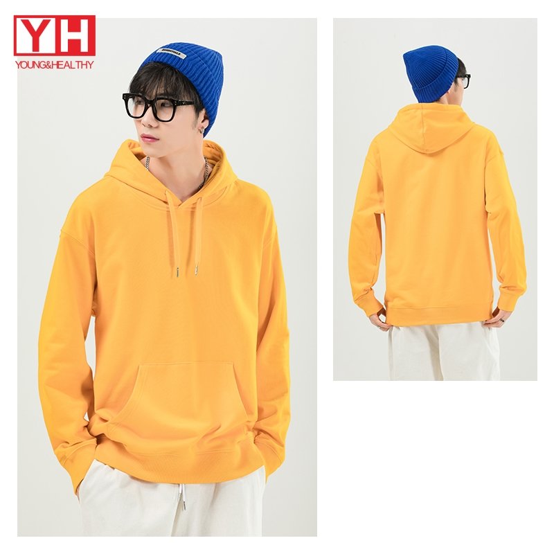 Custom Embroidered Puff Printing Blank Hoodies 330 Blank Hoodies Men'S Hoodies Essentials