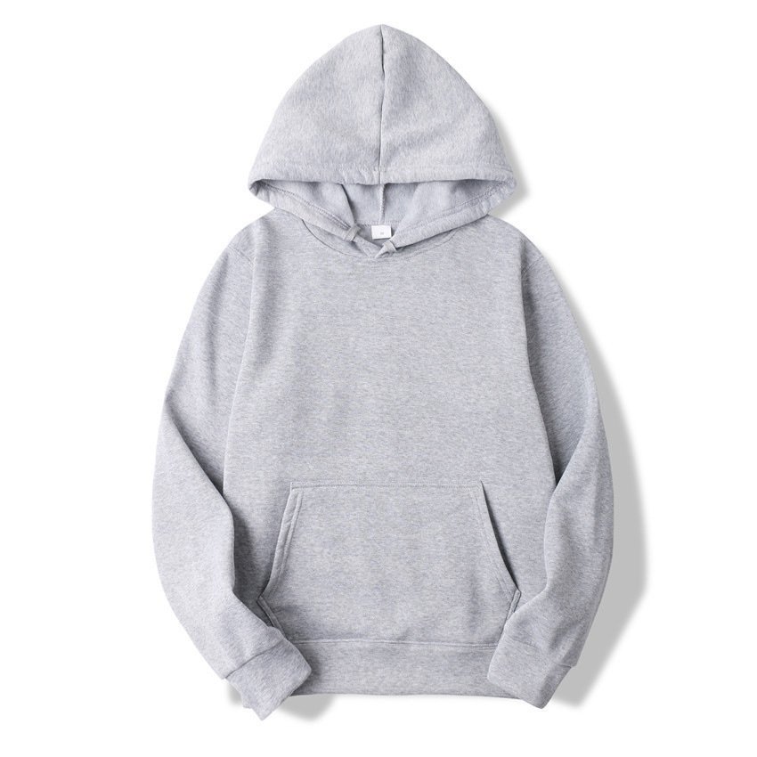 Wholesale Men's Sport Long Sleeve Hoodies Pullover Top Quick Dry Knitted Workout Shirt Cotton Casual Blank Hoodie