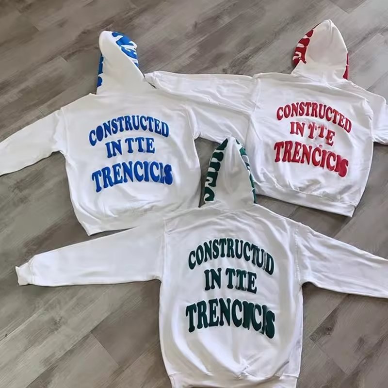 Custom logo 3D Puff printing manufacturers high quality heavyweght 100% cotton french terry oversized vintage men's hoodies
