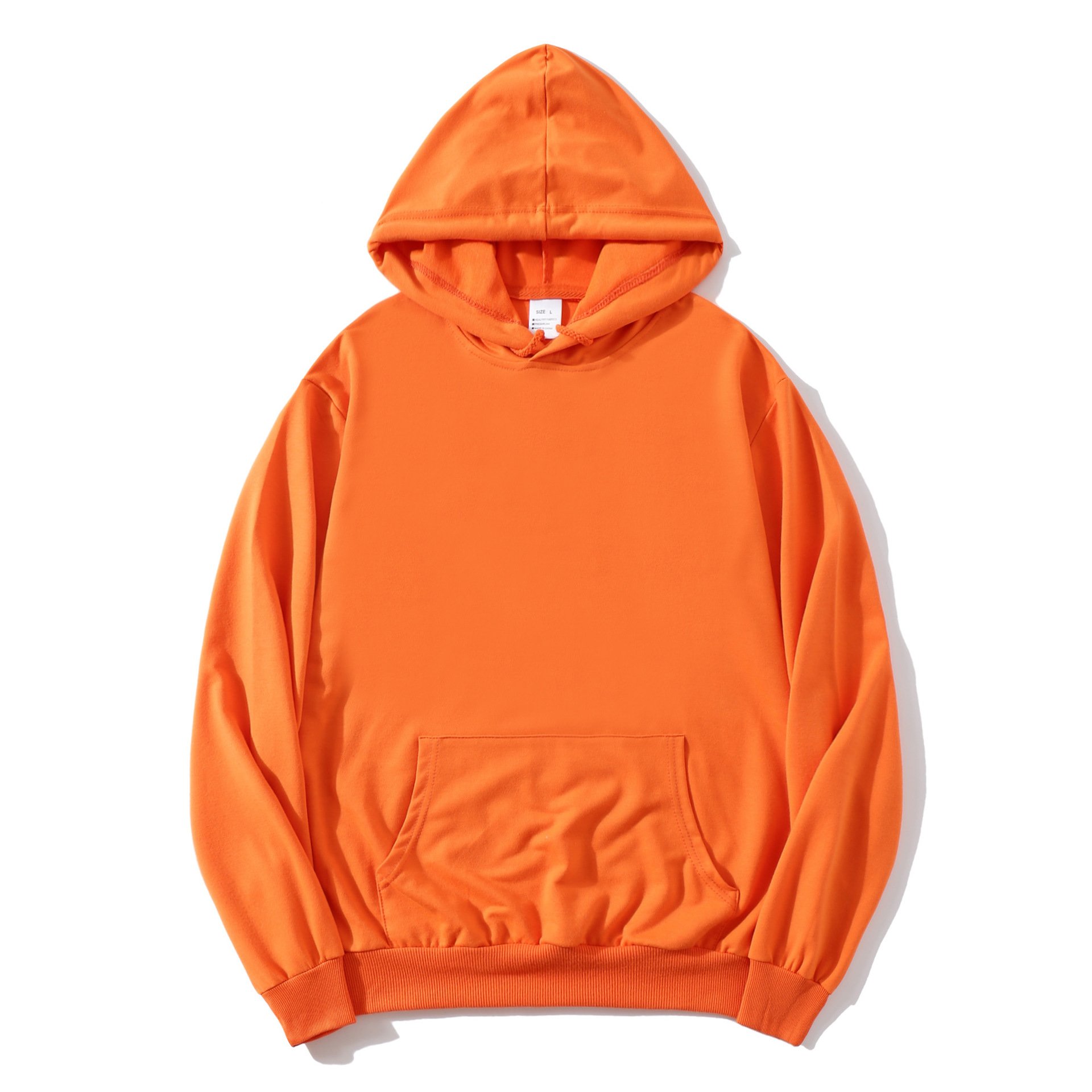 Customisable Pullover Logo Printed Hoodie Polyester Cotton Terry Unisex Sweatshirt Custom Men's Hoodie