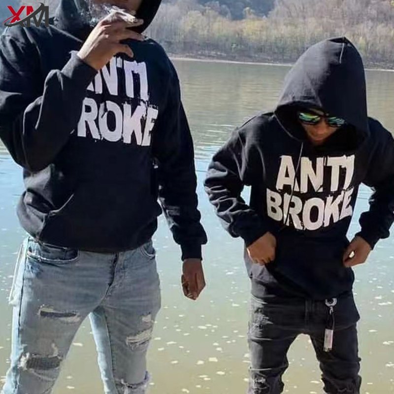 Hot Sell Women Sublimation Printing Acid Wash Sweatshirt Unisex Embroidery Custom Logo Pullover 100% Cotton Hoodies For Men