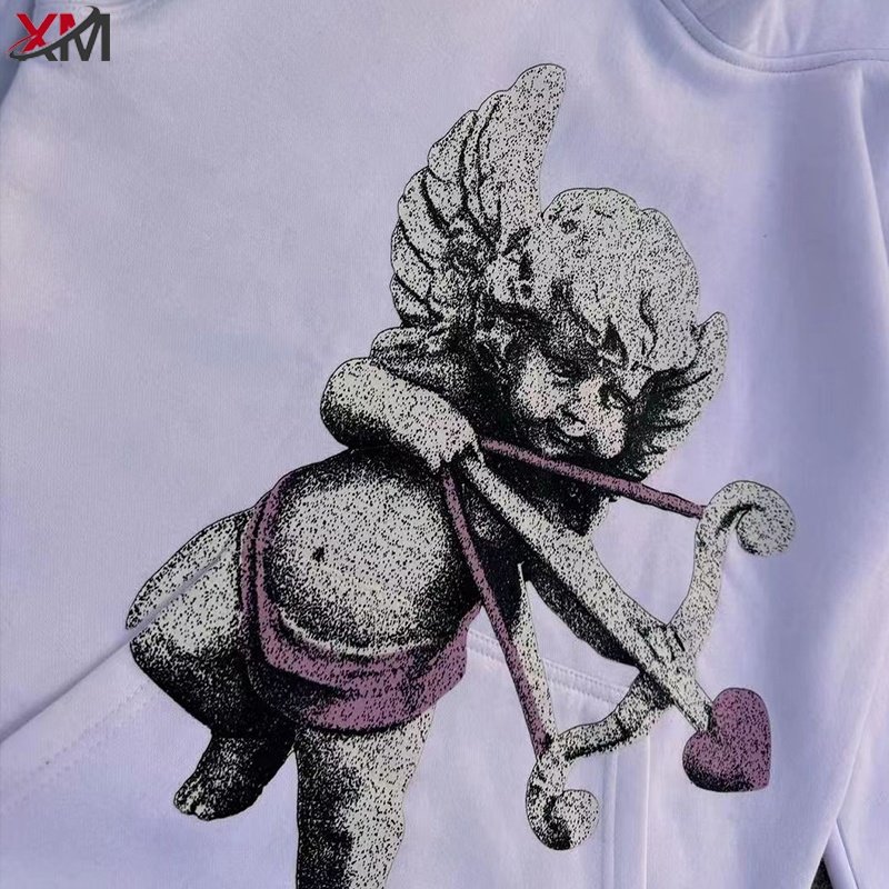 Hot Sell Women Sublimation Printing Acid Wash Sweatshirt Unisex Embroidery Custom Logo Pullover 100% Cotton Hoodies For Men