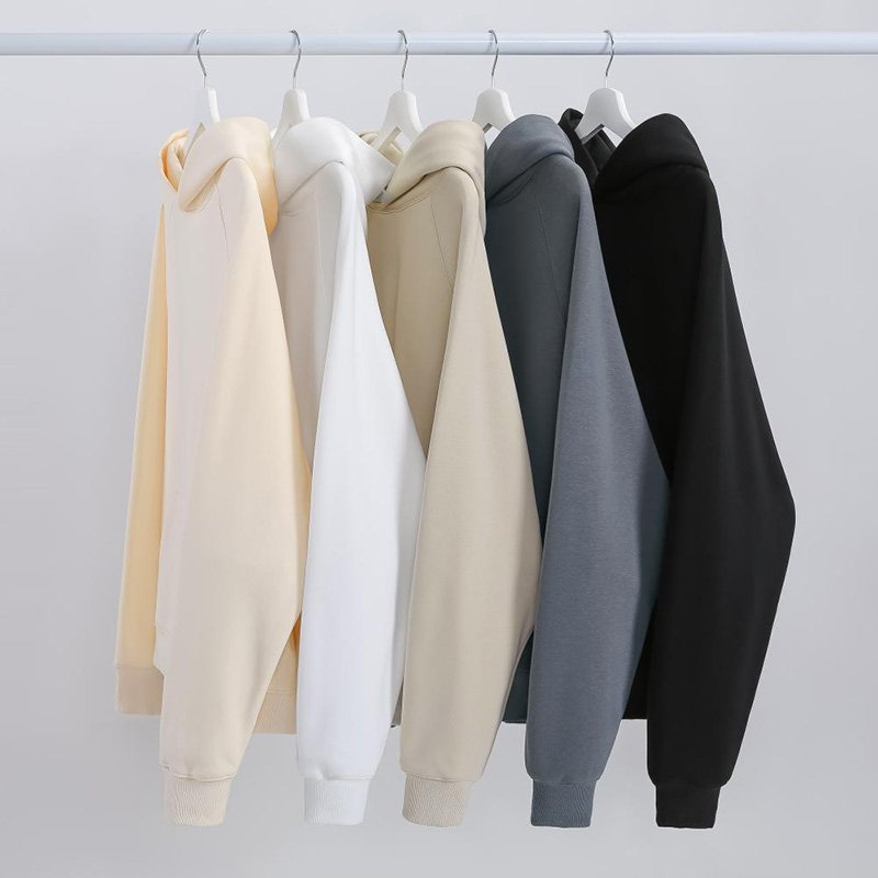Wholesale Custom Logo 600Gsm Fleece Heavyweight Cotton Plus Size Men'S Hoodies