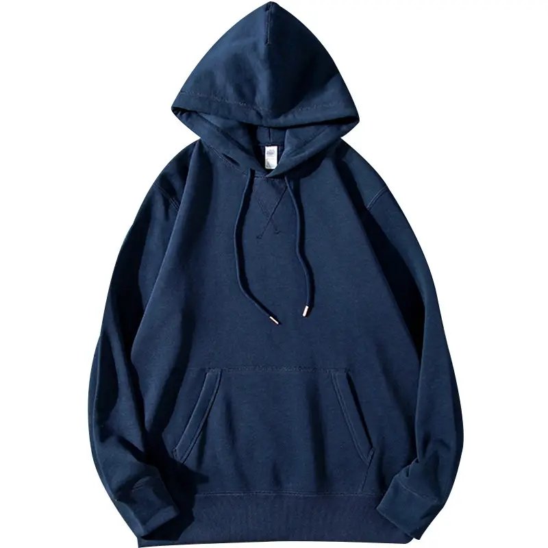 Wholesale Custom Clothing 100% Cotton French Terry Hoodies Plus Size Men's Hoodies & Sweatshirts Heavyweight Oversize Hoodie