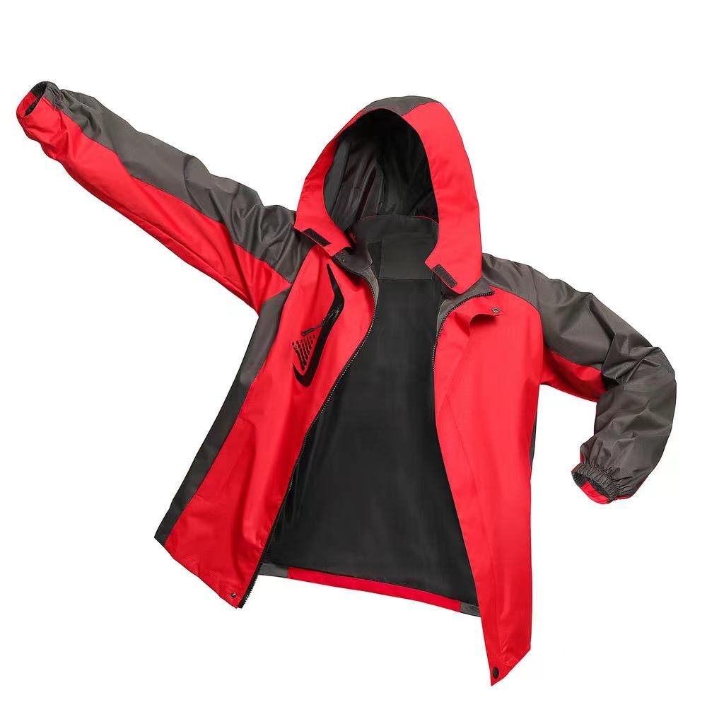 Wholesale custom logo fashion windbreaker coat embroidered logo wind and rain proof Stormbreaker new OEM casual men's and women'