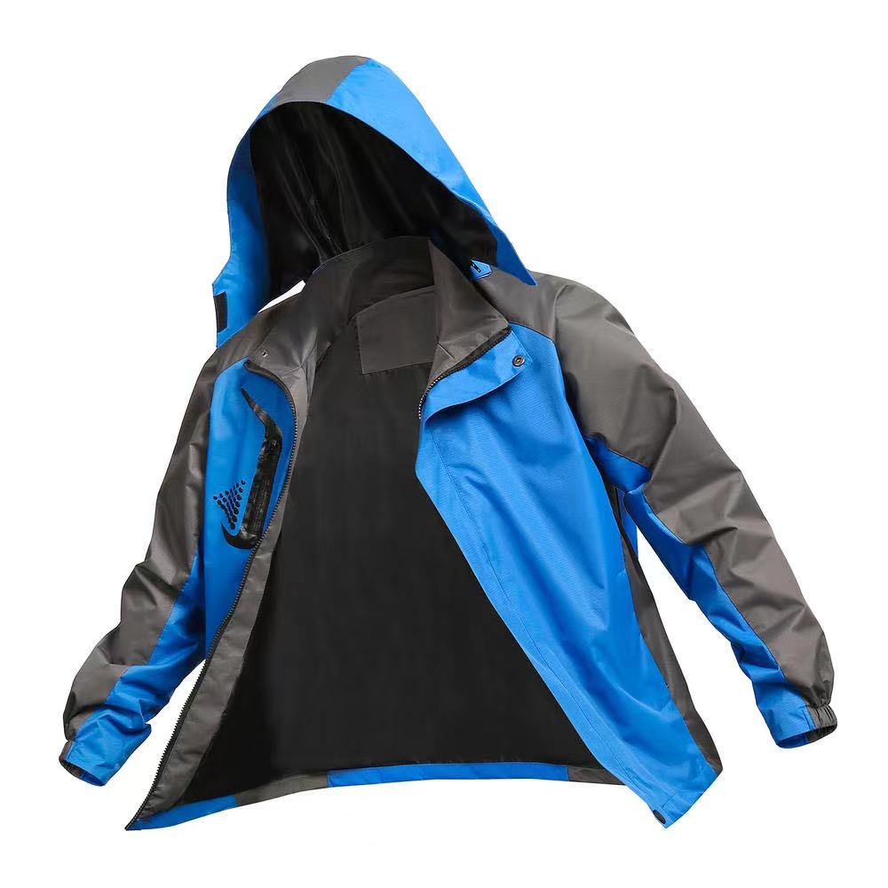 Wholesale custom logo fashion windbreaker coat embroidered logo wind and rain proof Stormbreaker new OEM casual men's and women'