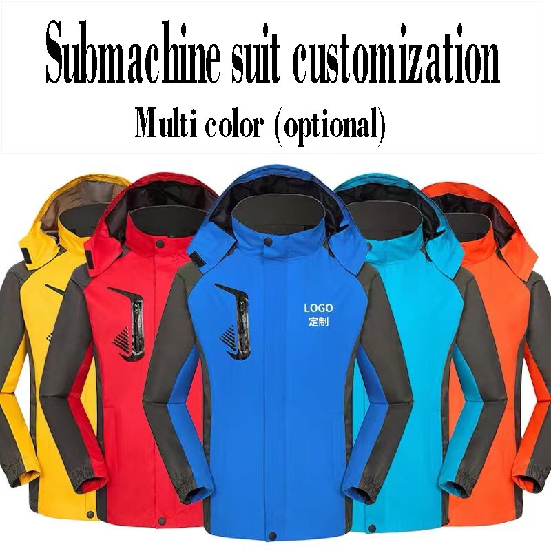 Wholesale custom logo fashion windbreaker coat embroidered logo wind and rain proof Stormbreaker new OEM casual men's and women'