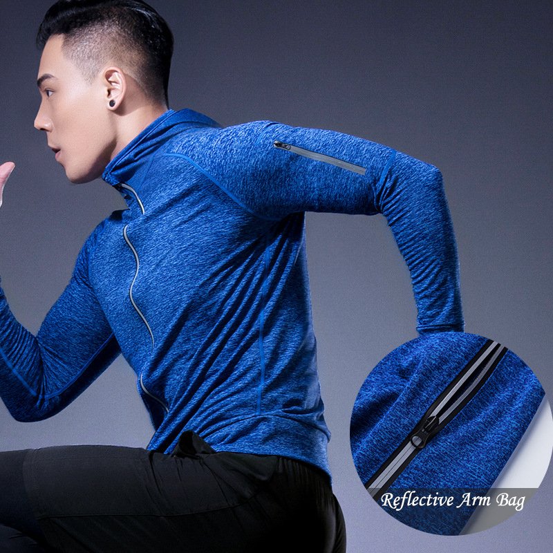 Men's Athletic Gym Wear Sport Hoodies and Sweatsuit Wholesale Yoga Fitness Workout Clothing
