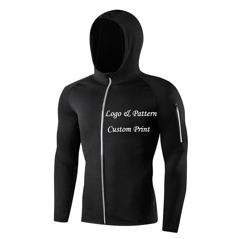 Men's Athletic Gym Wear Sport Hoodies and Sweatsuit Wholesale Yoga Fitness Workout Clothing