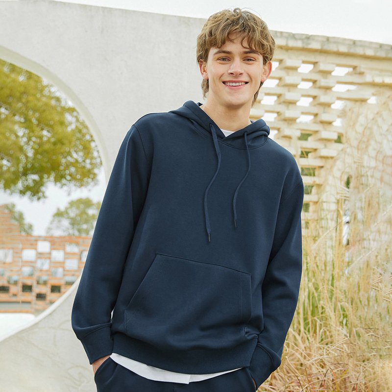 winter custom oversized plain cotton blank hoodies mens pullover unisex bulk plus size men's hoodies & sweatshirts