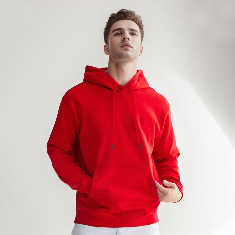 winter custom oversized plain cotton blank hoodies mens pullover unisex bulk plus size men's hoodies & sweatshirts