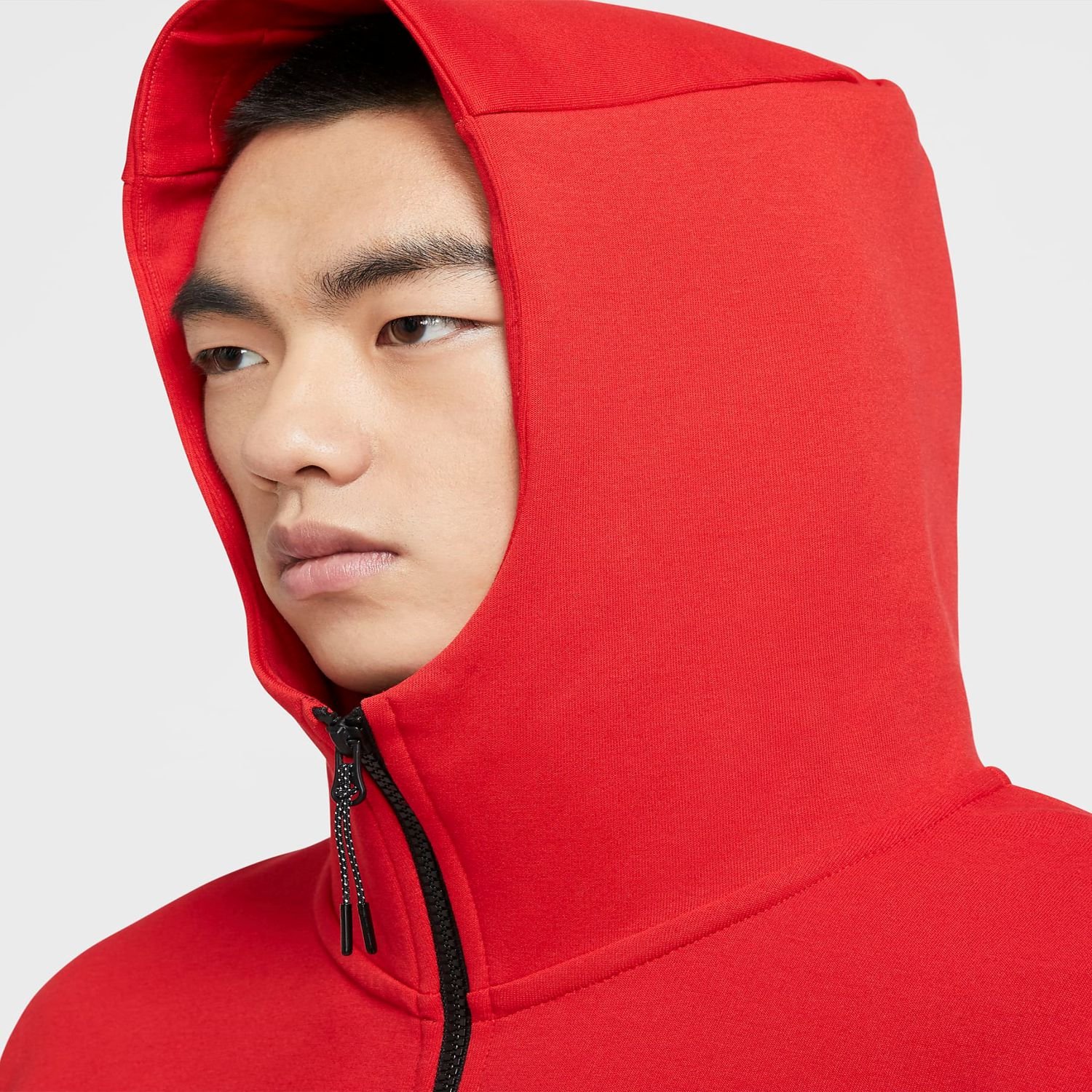 Custom Brand Logo Design 66% Cotton 34% Polyester University Red Warmth Standard Fit Sportswear Tech Fleece Tracksuit