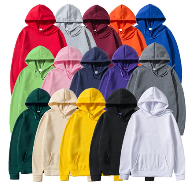 GCWAVE Men's Fashion Hoodie With custom design puff print embroidery hoodie logo custom oversized streetwear fashion hoodies
