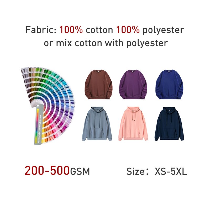 Oversize Cotton Heavy Crew Neck french terry Pullover washed Sweatshirt Custom Logo Embroidery Sweat Shirts Crewneck Sweatshirt