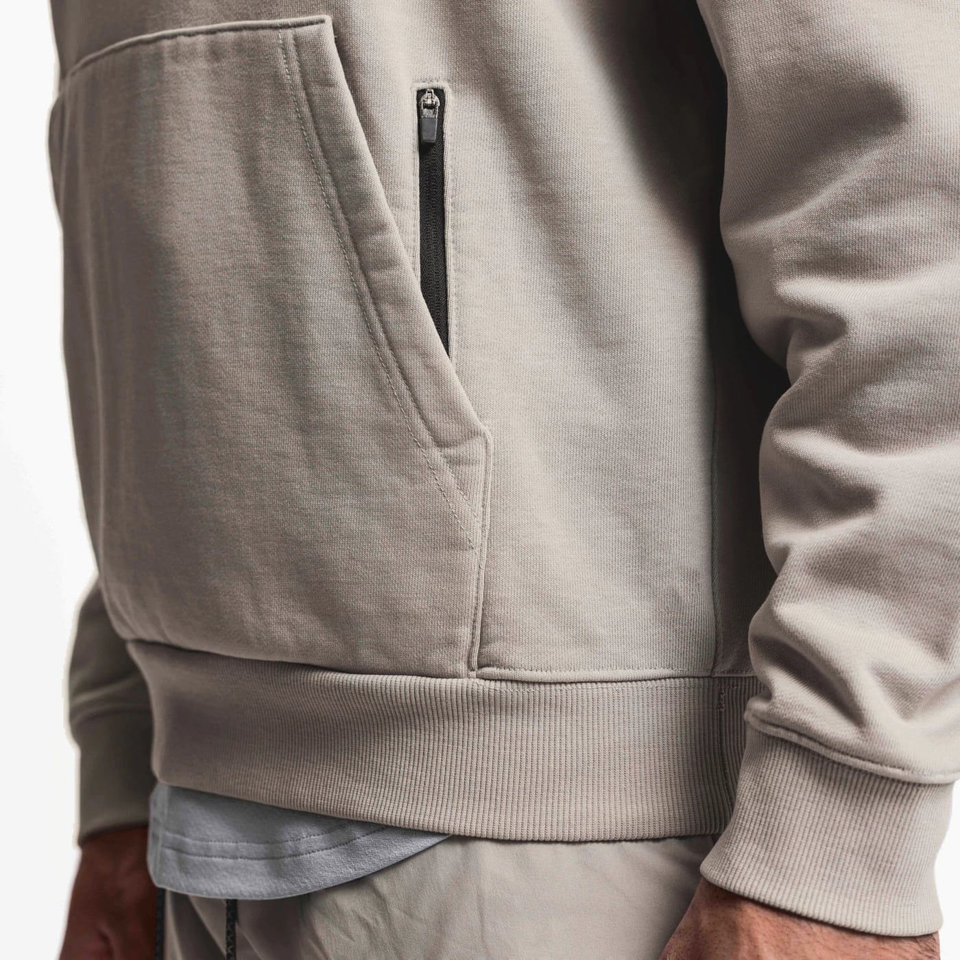 French Terry Hoodie Custom Men's Oversized Hoodie 100% Cotton High Quality Blank Drop Shoulder Pullover Hoodie for Men
