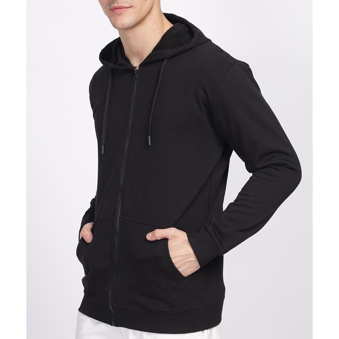 Best Selling Mens Hoodies Heavyweight High Quality Oversize 100% Cotton Knitted Hoodie Men