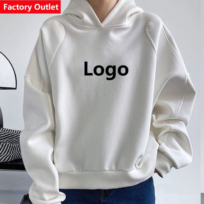 2023 Custom Cashmere Korean Wholesale Hoodie ,Vendors Puff Plus Size Sweatshirt Women Men's Hoodie, Cotton High Quality Hoodie