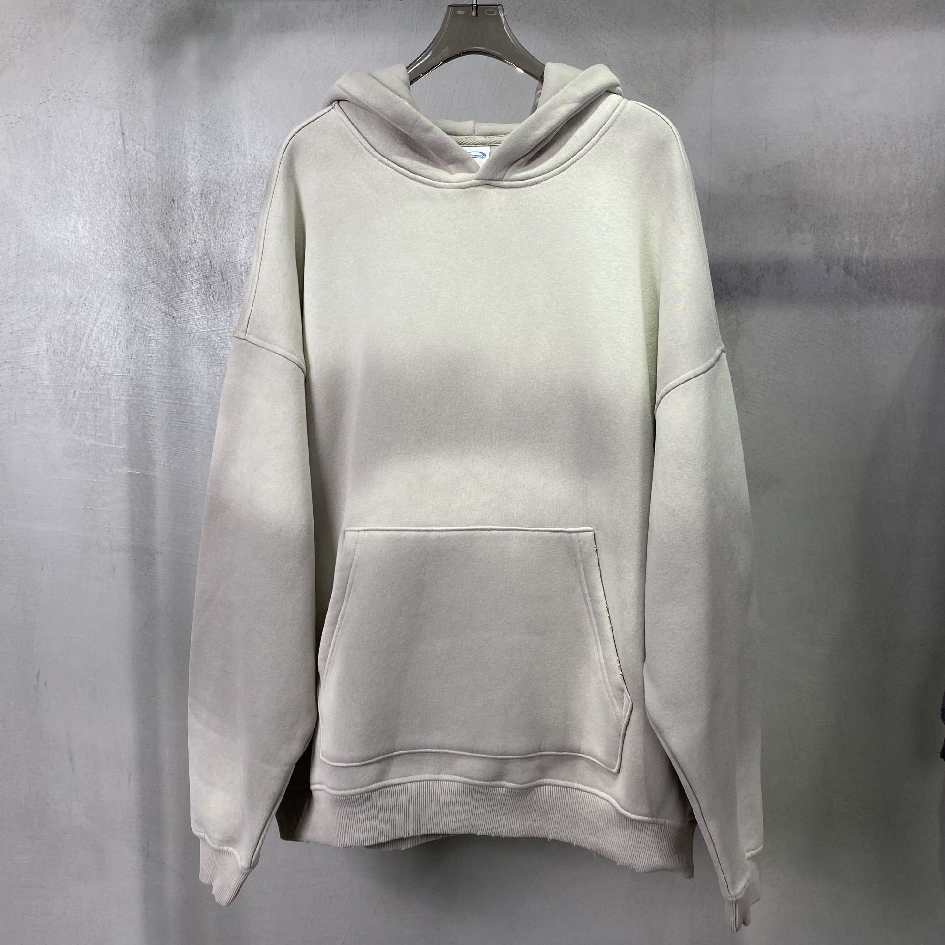 Hoodie Manufacturers Streetwear Sweatshirt Custom Logo Heavyweight Vintage Y2k Mens Pullover Oversized Acid Wash Blank Hoodies