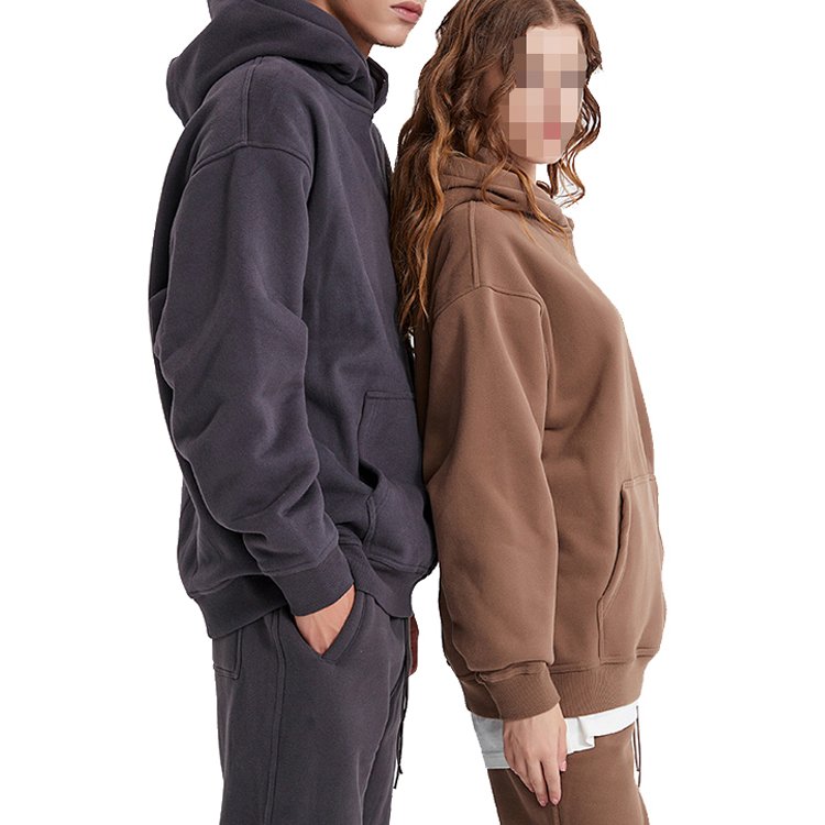 Casual Gym Jogger Sport Loose Mens Hoodies Custom Logo Solid Color Pullover Men's Hoodies