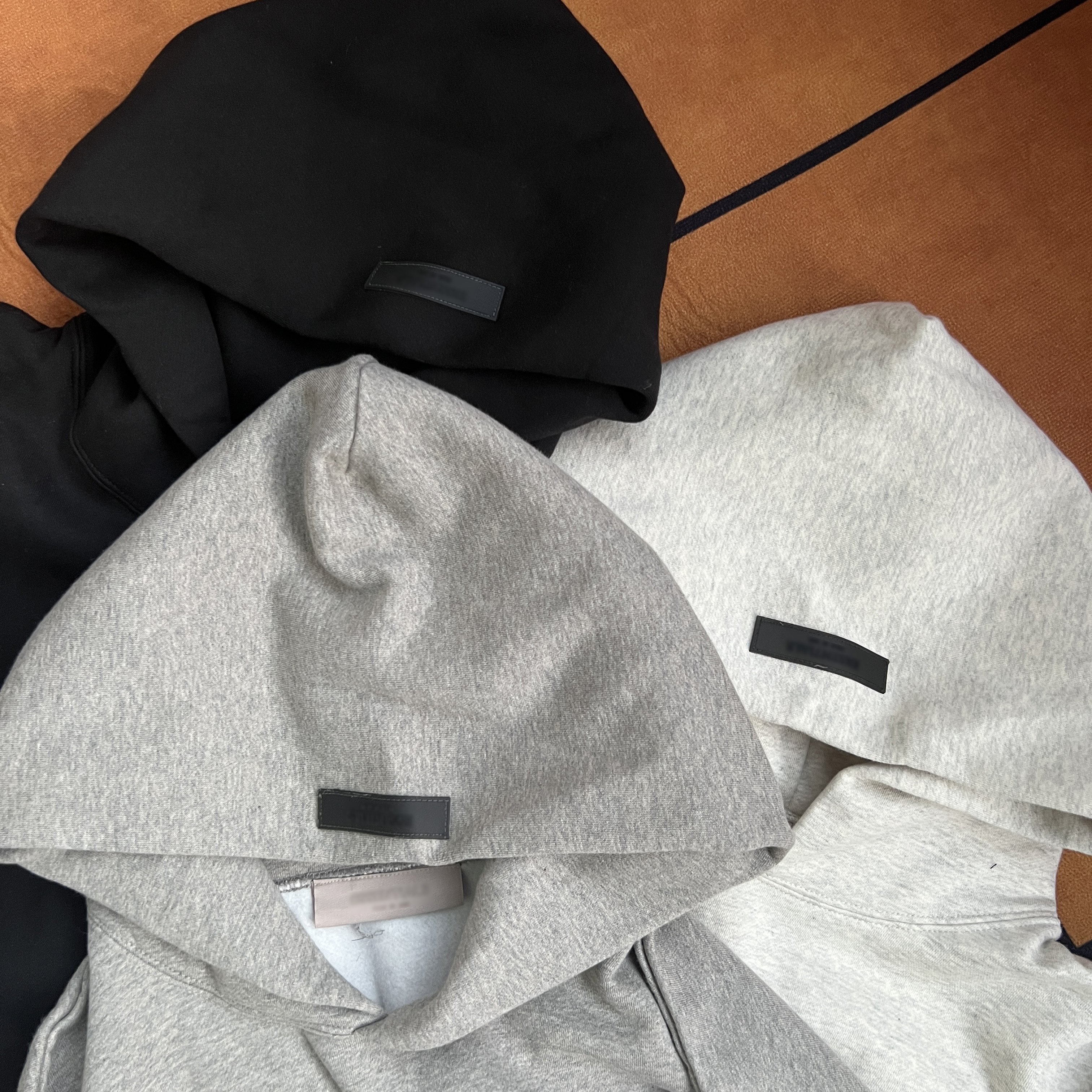 Acid Wash Hoodie High Quality Ess Men's Pullover Sweatshirt Winter Crop Essential Hoodie 100% Cotton Fabric Custom Hoodie